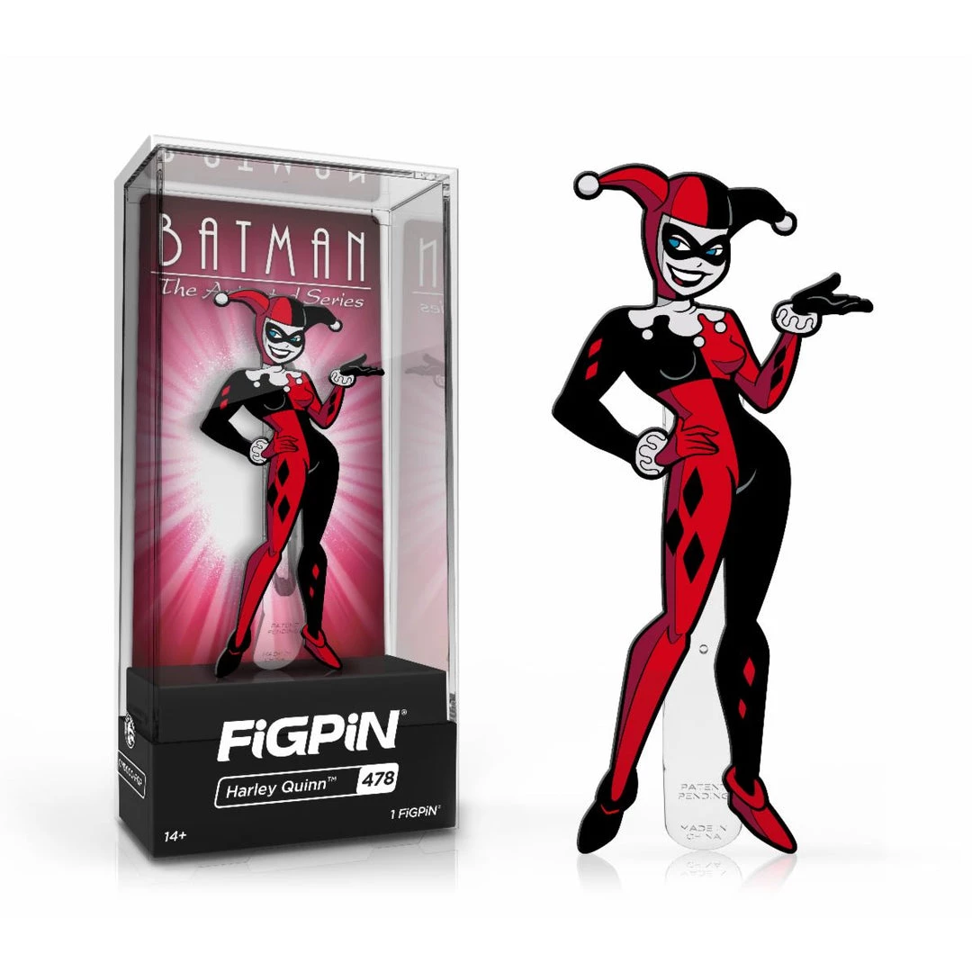 Harley Quinn #478 Batman: The Animated Series FiGPiN Classic 3 Harley Quinn #478 Batman: The Animated Series FiGPiN Classic