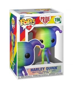 Harley Quinn (Rainbow Glitter) #156 DC Pride Funko POP! Heroes [PRE-ORDER FOR ESTIMATED Q3 2022* DELIVERY]