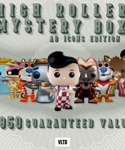 VLTD Mystery Boxes High Roller Funko POP! Mystery Box - Ad Icons Edition: A Guaranteed $950 Value! Prizes Incl. SDCC Exclusive Big Boy, Metallic Count Chocula, Metallic Boo Berry, Flocked Tony The Tiger & So Many More! - SHIPS 06/17/22!