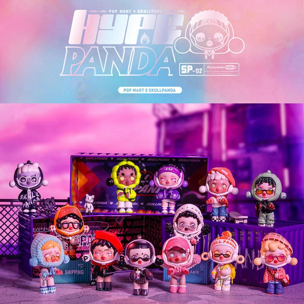 Hypepanda Series Blind Box By Skullpanda X Pop Mart 5 Hypepanda Series Blind Box By Skullpanda X Pop Mart
