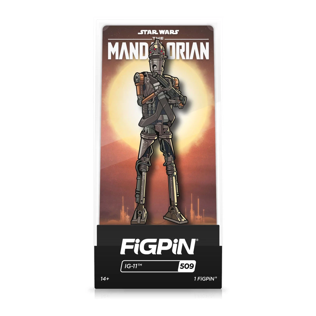 IG-11 #509 Star Wars: The Mandalorian FiGPiN Classic 4 IG-11 #509 Star Wars: The Mandalorian FiGPiN Classic