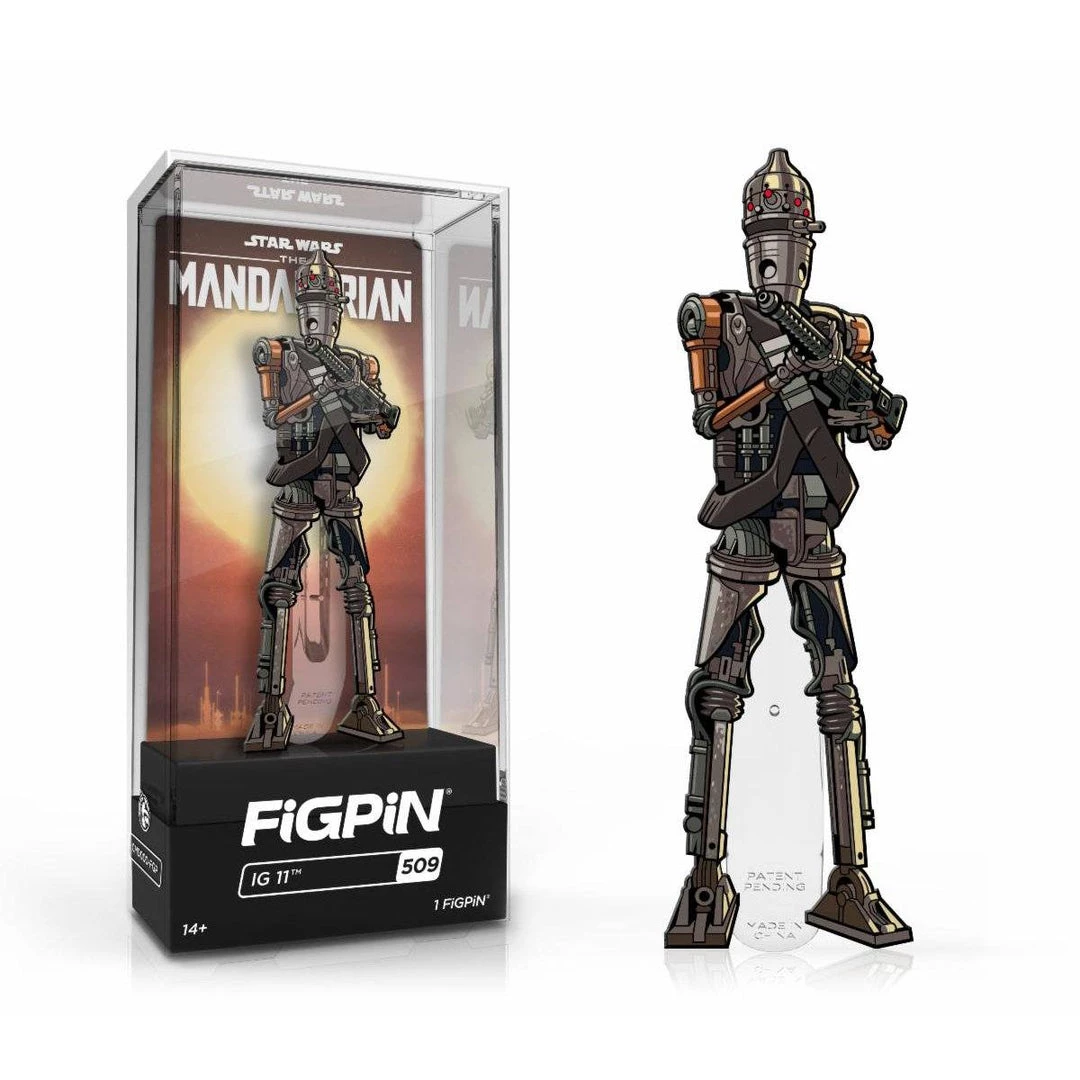 IG-11 #509 Star Wars: The Mandalorian FiGPiN Classic 3 IG-11 #509 Star Wars: The Mandalorian FiGPiN Classic