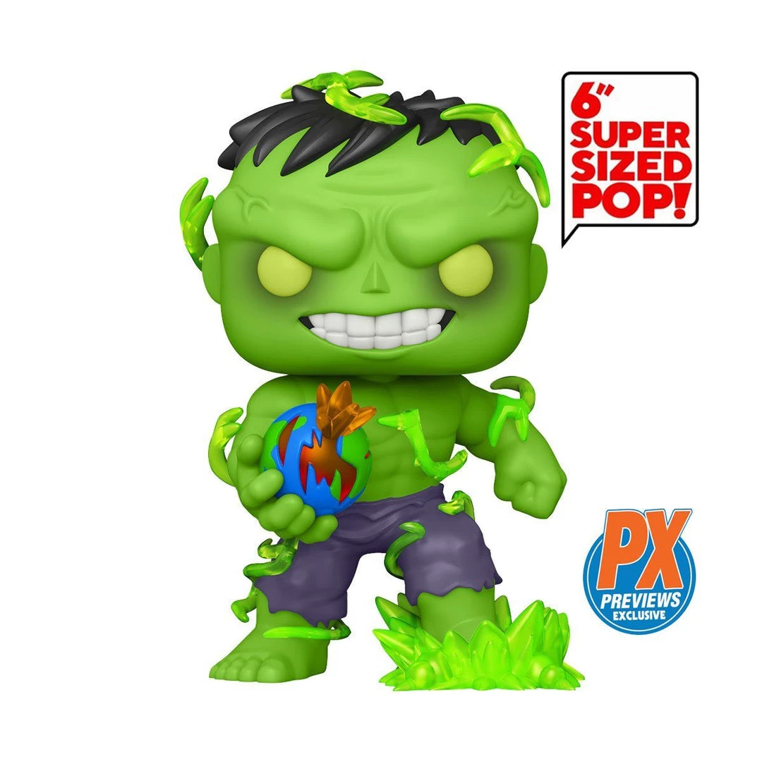 Immortal Hulk PX Exclusive #840 Marvel 6-inch Super-Sized Funko POP! In Stock Funko 3 Immortal Hulk PX Exclusive #840 Marvel 6-inch Super-Sized Funko POP! In Stock Funko