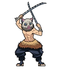 Inosuke Hashibira #380 Demon Slayer FiGPiN Classic 9 Inosuke Hashibira #380 Demon Slayer FiGPiN Classic