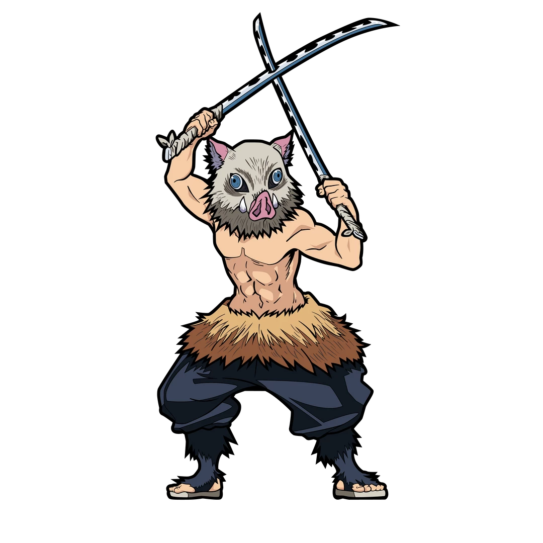 Inosuke Hashibira #380 Demon Slayer FiGPiN Classic 6 Inosuke Hashibira #380 Demon Slayer FiGPiN Classic