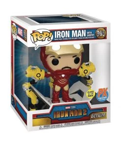 Iron Man MKIV With Gantry #905 Marvel Previews World PX Exclusive Funko POP! Deluxe In Stock Funko 7 Iron Man MKIV With Gantry #905 Marvel Previews World PX Exclusive Funko POP! Deluxe In Stock Funko