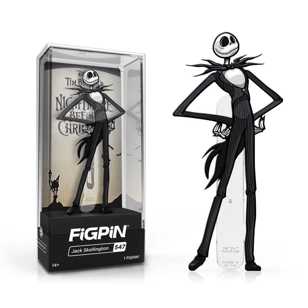 Jack Skellington #547 The Nightmare Before Christmas FiGPiN Classic 3 Jack Skellington #547 The Nightmare Before Christmas FiGPiN Classic