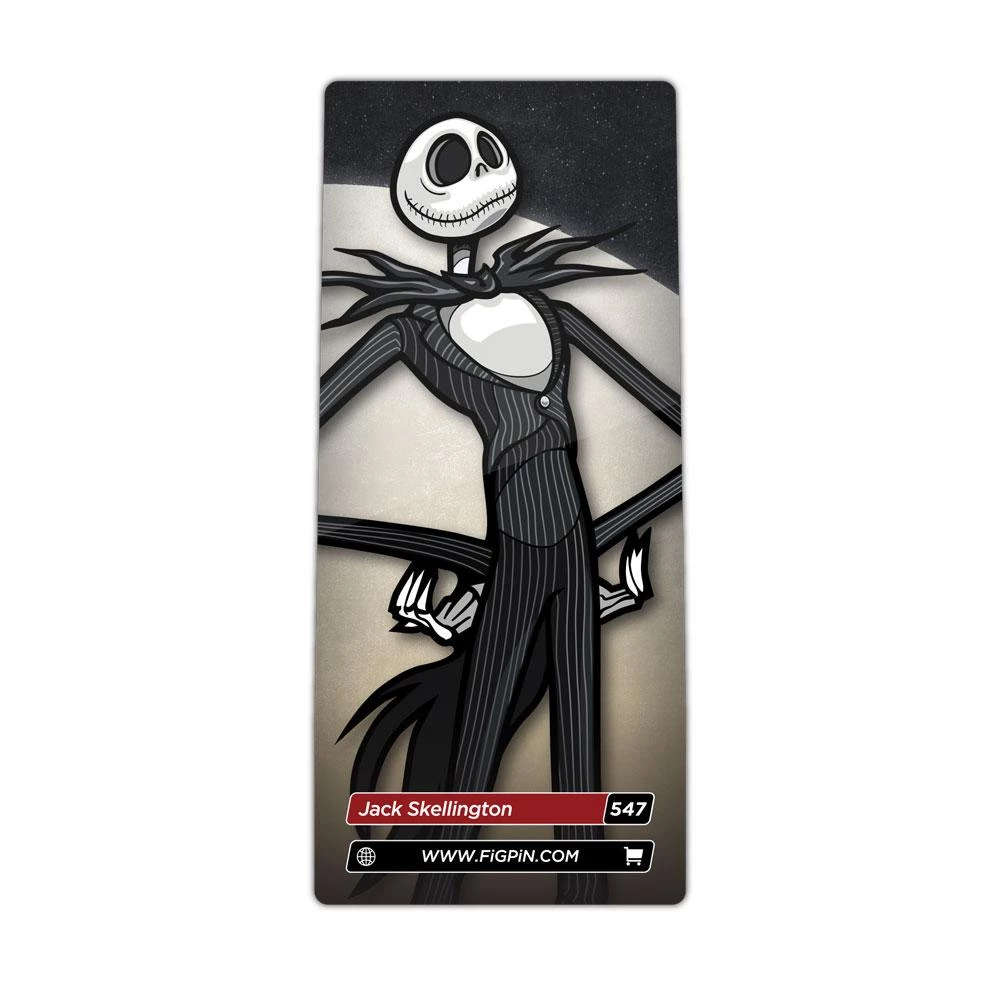 Jack Skellington #547 The Nightmare Before Christmas FiGPiN Classic 5 Jack Skellington #547 The Nightmare Before Christmas FiGPiN Classic