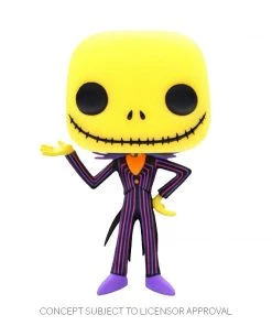 Jack Skellington (Black Light) The Nightmare Before Christmas Funko POP! Disney [PRE-ORDER FOR ESTIMATED Q3 2022* DELIVERY]