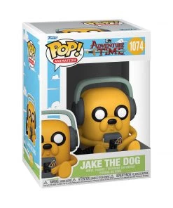 In Stock Funko Jake With Player #1074 Adventure Time Funko POP! Animation