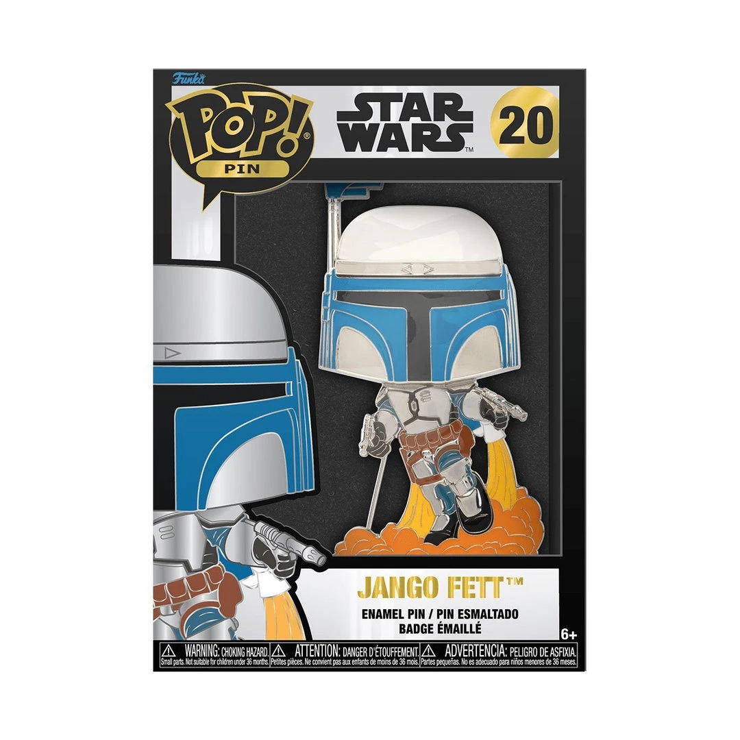 In Stock Funko Jango Fett #20 Star Wars Funko POP! Pin 4 In Stock Funko Jango Fett #20 Star Wars Funko POP! Pin