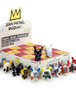 Jean-Michel Basquiat Faces 3-inch Dunny Blind Box Mini Series By Kidrobot