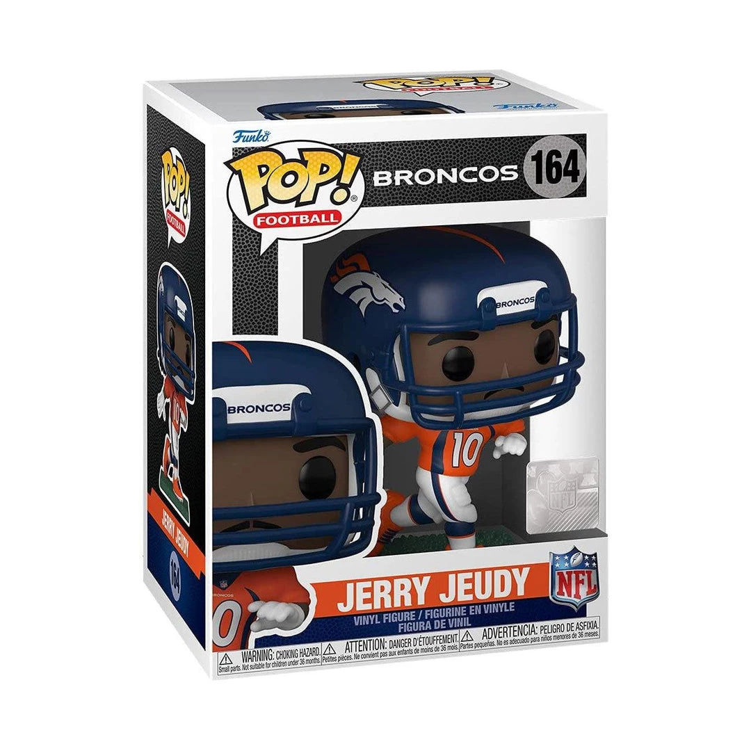 Jerry Jeudy (Home Uniform) #164 Denver Broncos Funko POP! NFL 4 Jerry Jeudy (Home Uniform) #164 Denver Broncos Funko POP! NFL