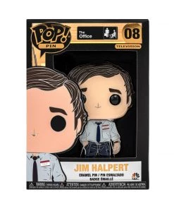 In Stock Funko Jim Halpert #08 The Office Funko POP! Pin