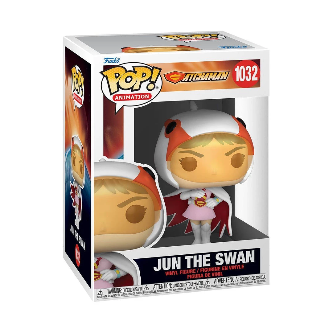 In Stock Funko Jun The Swan #1032 Gatchaman Funko POP! Animation 4 In Stock Funko Jun The Swan #1032 Gatchaman Funko POP! Animation
