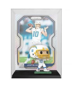 Justin Herbert #08 Los Angeles Chargers Funko POP! Trading Cards [PRE-ORDER FOR ESTIMATED WINTER 2021* DELIVERY]