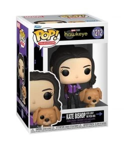 Kate Bishop With Lucky The Pizza Dog #1212 Marvel Studios Hawkeye Funko POP! Marvel [PRE-ORDER FOR ESTIMATED* Q2 2022 DELIVERY]