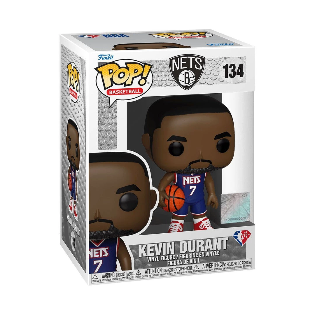 Kevin Durant (2021 City Edition) #134 Brooklyn Nets Funko POP! NBA 4 Kevin Durant (2021 City Edition) #134 Brooklyn Nets Funko POP! NBA