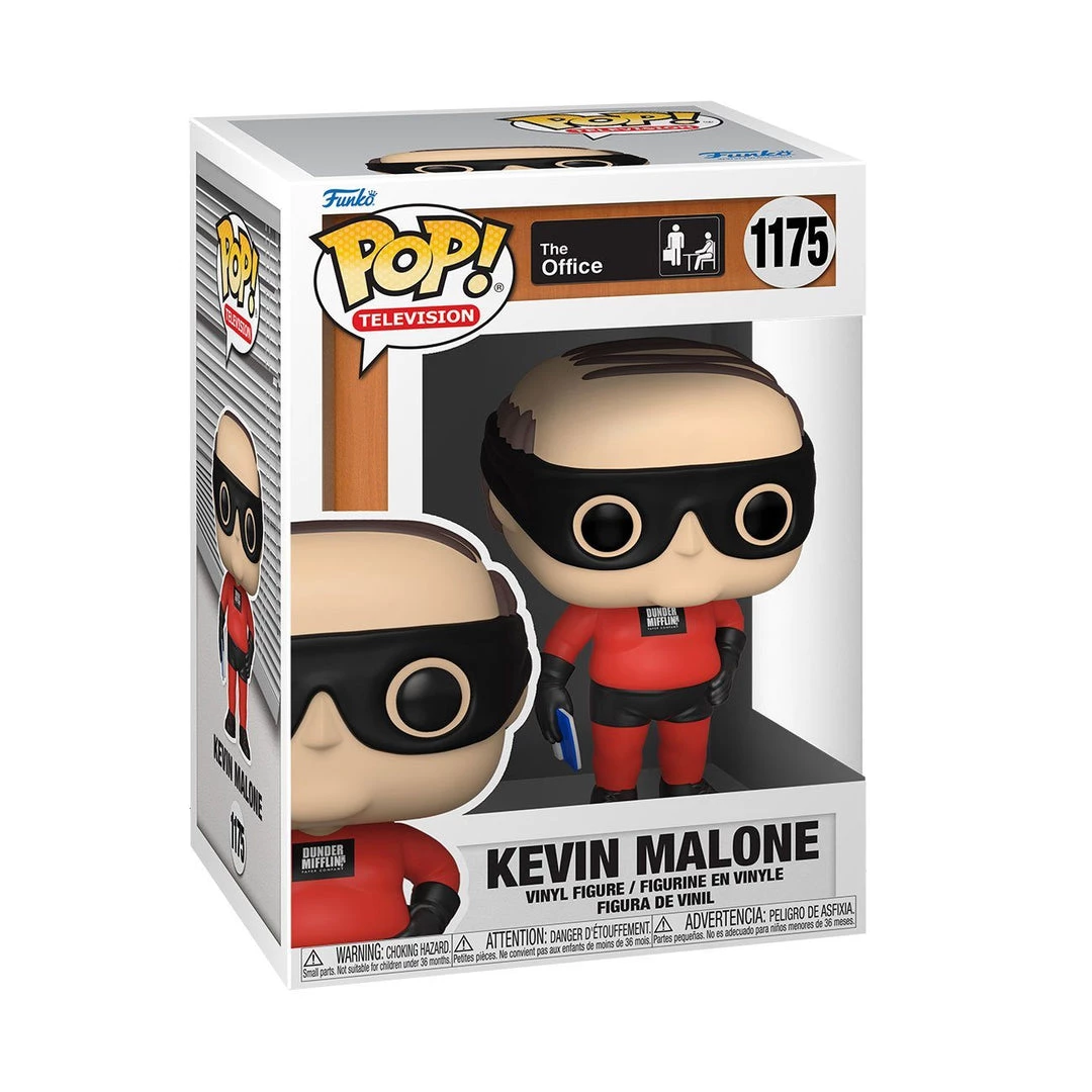 Kevin Malone As Dunder Mifflin Superhero #1175 The Office Funko POP! TV In Stock Funko 4 Kevin Malone As Dunder Mifflin Superhero #1175 The Office Funko POP! TV In Stock Funko