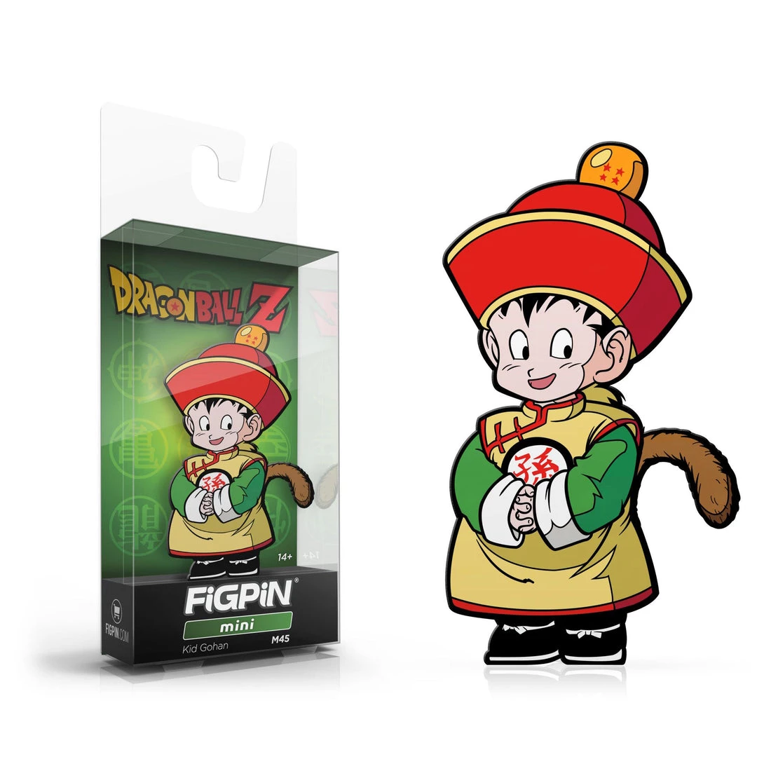 Kid Gohan #M45 Dragon Ball Z FiGPiN Mini 3 Kid Gohan #M45 Dragon Ball Z FiGPiN Mini