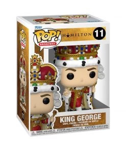 King George #11 Hamilton Funko POP! Broadway [PRE-ORDER FOR ESTIMATED* Q2 2022 DELIVERY]