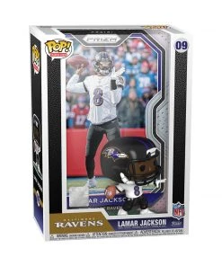 Lamar Jackson #09 Baltimore Ravens Funko POP! Trading Cards [PRE-ORDER FOR ESTIMATED WINTER 2021* DELIVERY]