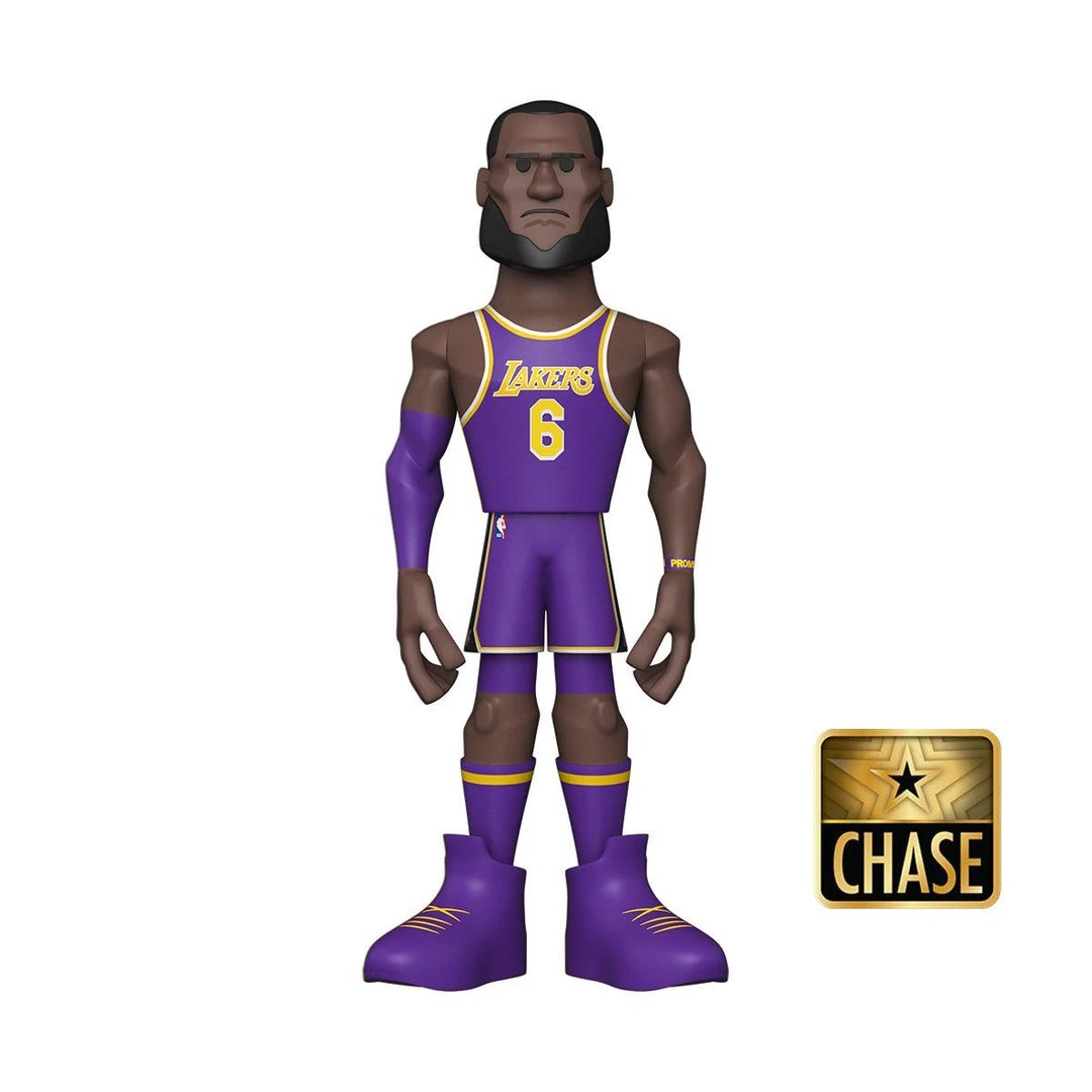 LeBron James With Chance At A Chase! Los Angeles Lakers Funko Vinyl NBA Gold 12-inch In Stock Funko 4 LeBron James With Chance At A Chase! Los Angeles Lakers Funko Vinyl NBA Gold 12-inch In Stock Funko