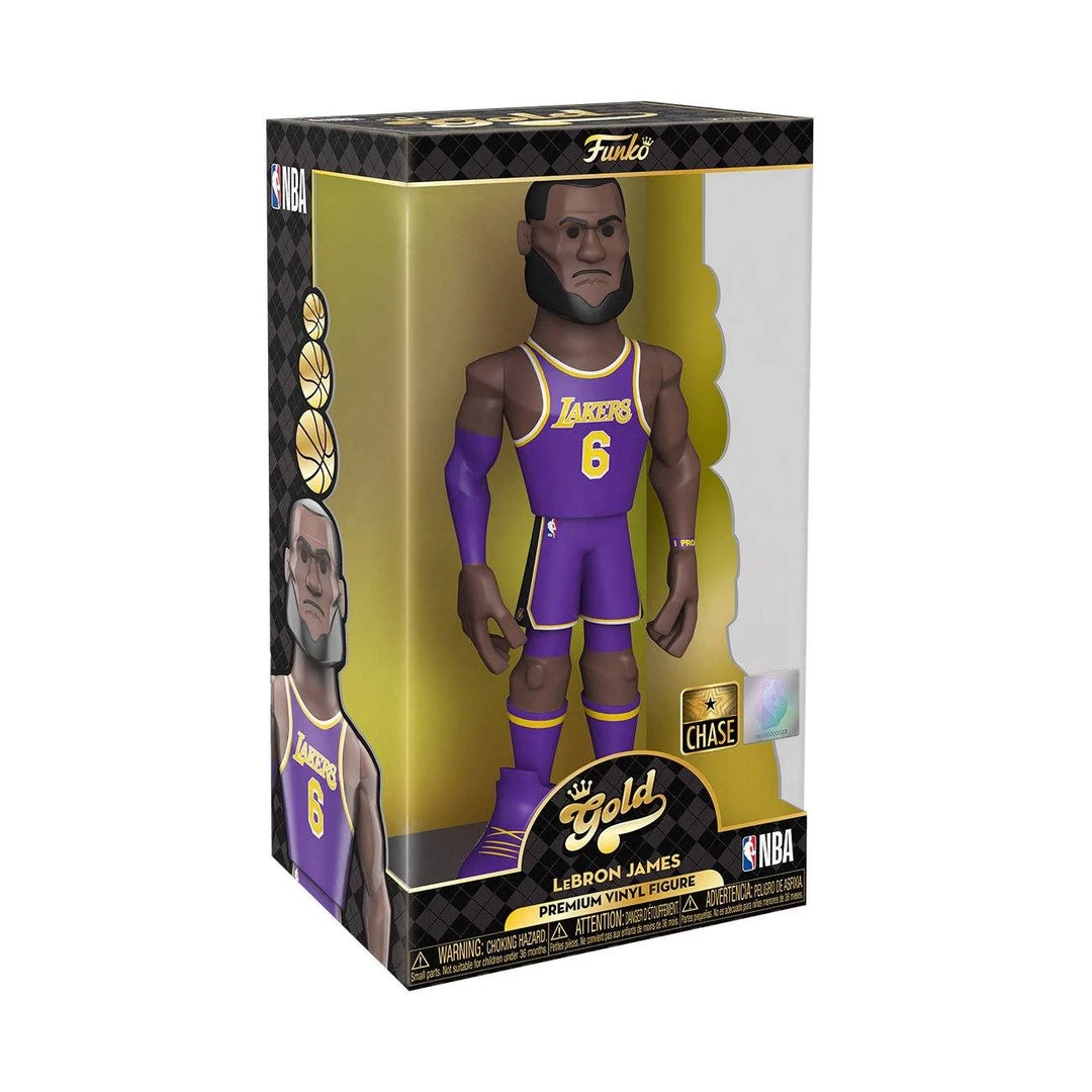 LeBron James With Chance At A Chase! Los Angeles Lakers Funko Vinyl NBA Gold 12-inch In Stock Funko 6 LeBron James With Chance At A Chase! Los Angeles Lakers Funko Vinyl NBA Gold 12-inch In Stock Funko