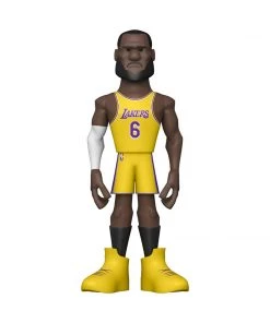 LeBron James With Chance At A Chase! Los Angeles Lakers Funko Vinyl Gold 5-inch