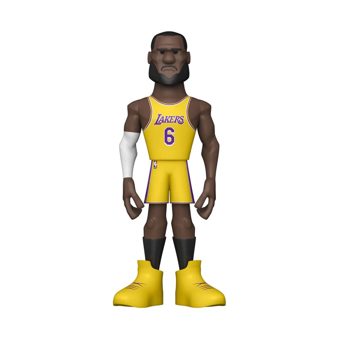 LeBron James With Chance At A Chase! Los Angeles Lakers Funko Vinyl Gold 5-inch 3 LeBron James With Chance At A Chase! Los Angeles Lakers Funko Vinyl Gold 5-inch