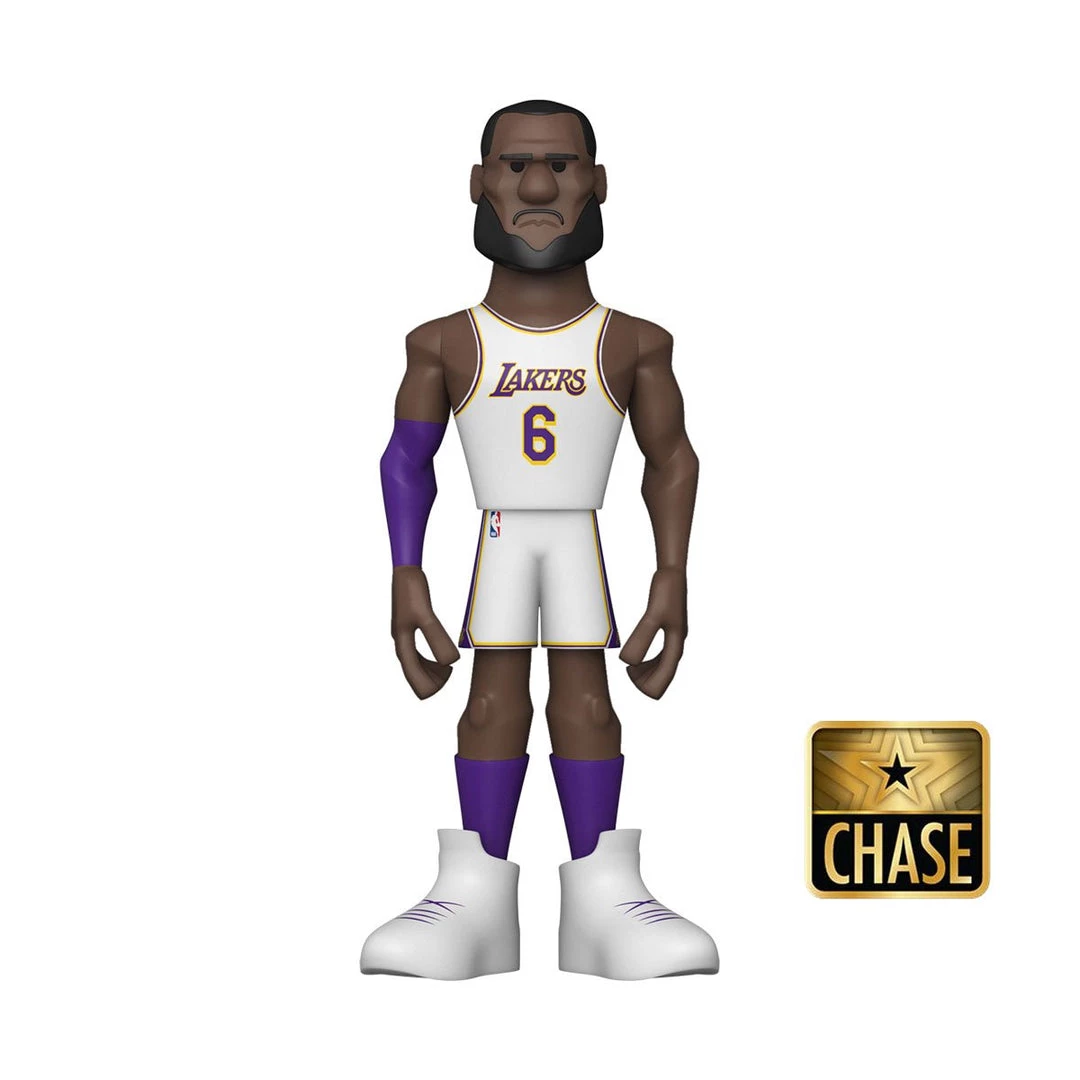 LeBron James With Chance At A Chase! Los Angeles Lakers Funko Vinyl Gold 5-inch 4 LeBron James With Chance At A Chase! Los Angeles Lakers Funko Vinyl Gold 5-inch