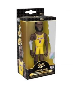 LeBron James With Chance At A Chase! Los Angeles Lakers Funko Vinyl Gold 5-inch 8 LeBron James With Chance At A Chase! Los Angeles Lakers Funko Vinyl Gold 5-inch