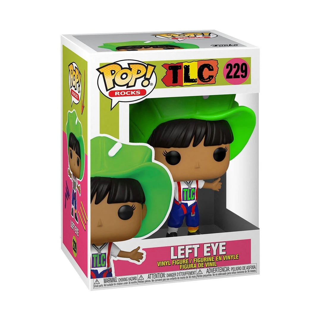 In Stock Funko Left-Eye #229 TLC Funko POP! Rocks 4 In Stock Funko Left-Eye #229 TLC Funko POP! Rocks
