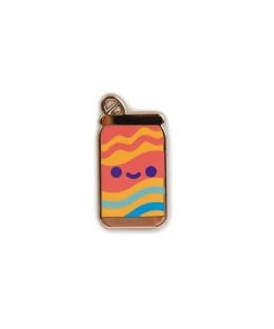 Lil Pamplemousse Enamel Pin By 100% Soft
