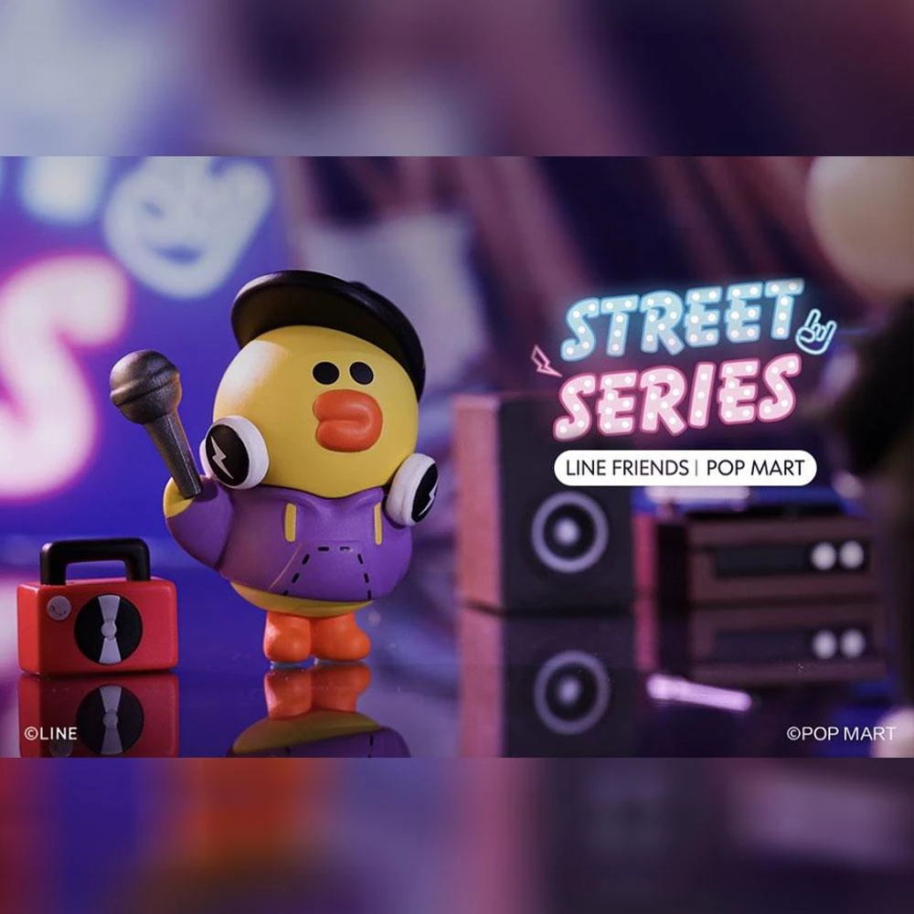 Line Friends Street Series Blind Box By Line Friends X Pop Mart 16 Line Friends Street Series Blind Box By Line Friends X Pop Mart