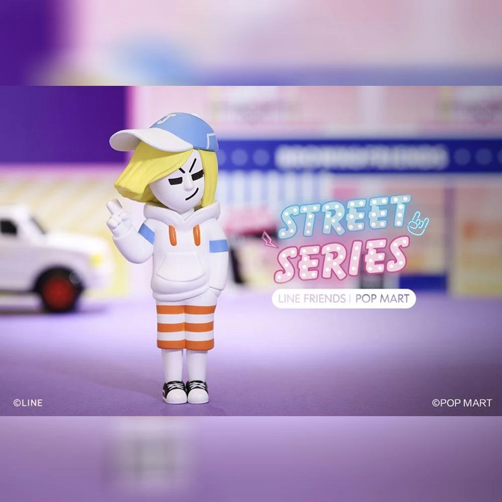 Line Friends Street Series Blind Box By Line Friends X Pop Mart 7 Line Friends Street Series Blind Box By Line Friends X Pop Mart