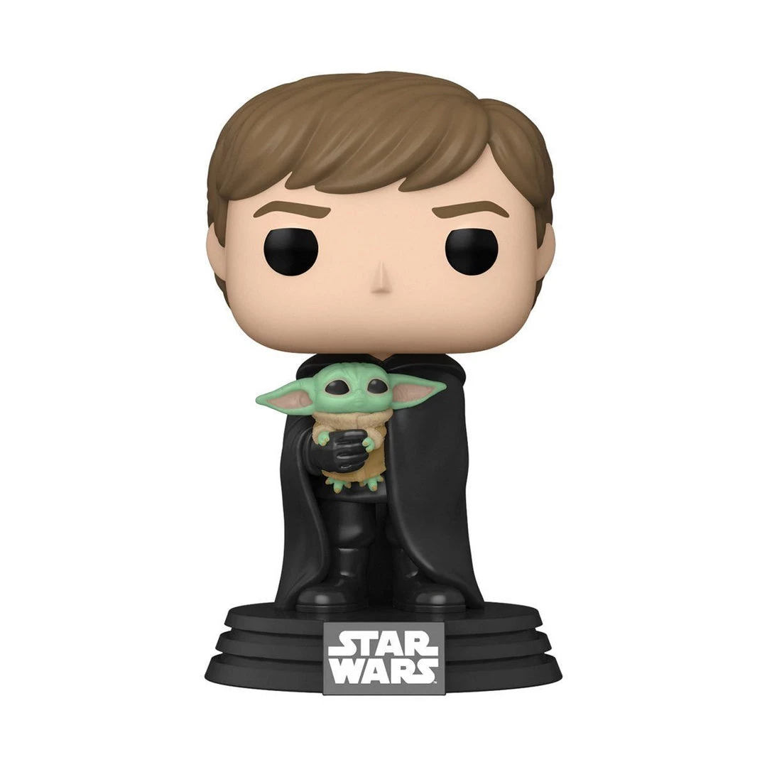 In Stock Funko Luke Skywalker With Grogu (The Child) #482 The Mandalorian Funko POP! Star Wars 3 In Stock Funko Luke Skywalker With Grogu (The Child) #482 The Mandalorian Funko POP! Star Wars