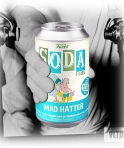 Mad Hatter With 1:6 Chance At A Metallic Chase! Alice In Wonderland Funko Vinyl SODA [PRE-ORDER FOR ESTIMATED* Q2 2022 DELIVERY]