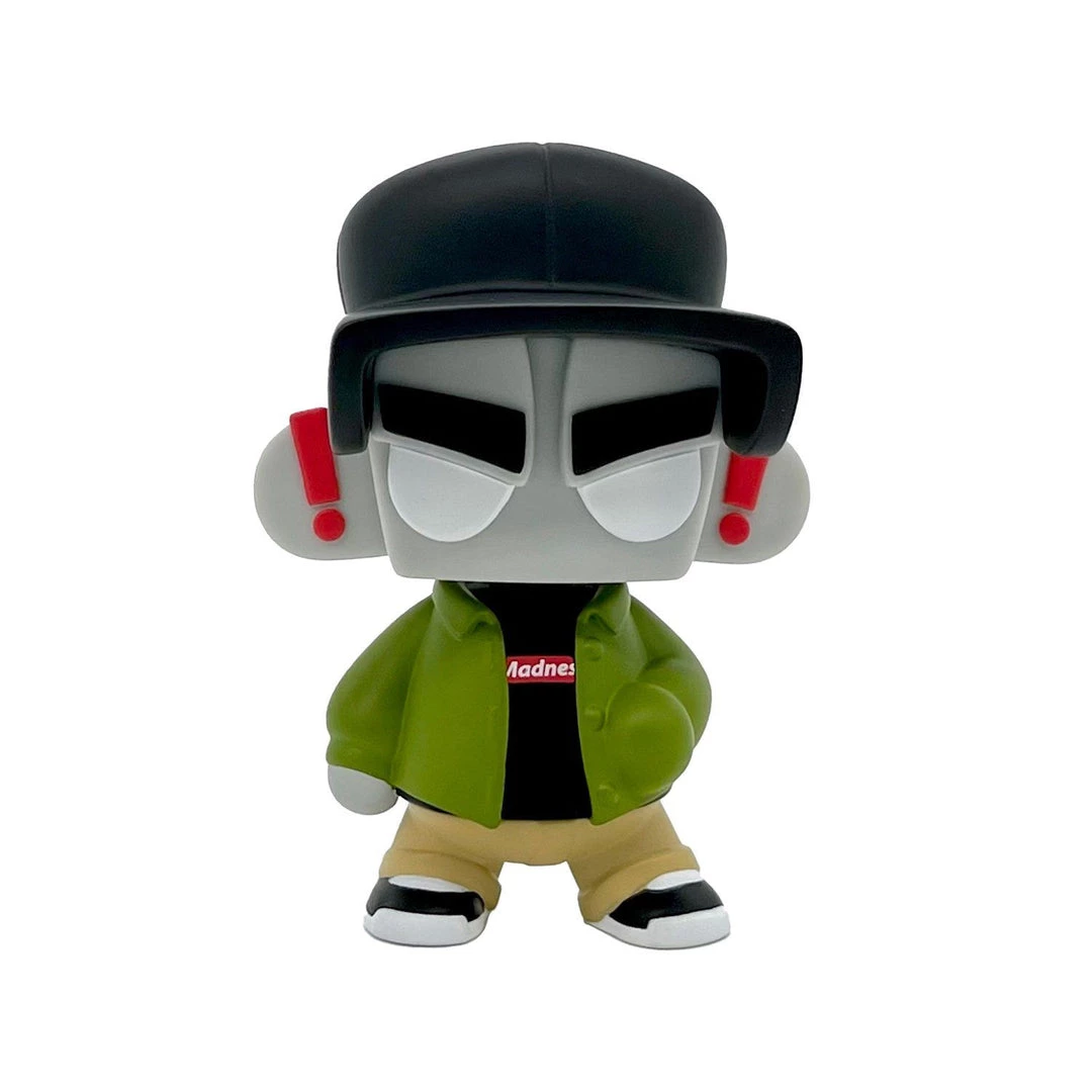 MAD*L Citizens "OG Green" 4-inch Vinyl Figure By Jeremy Mad'L & UVD Toys 3 MAD*L Citizens "OG Green" 4-inch Vinyl Figure By Jeremy Mad'L & UVD Toys