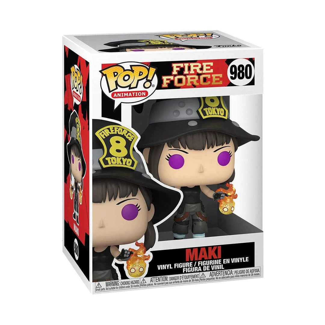 In Stock Funko Maki #980 Fire Force Funko POP! Animation 4 In Stock Funko Maki #980 Fire Force Funko POP! Animation
