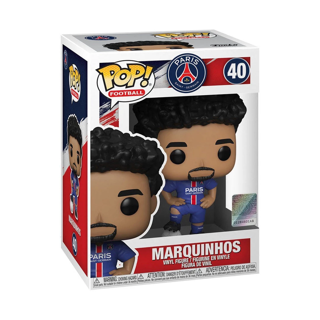 Marquinhos #40 PSG Funko POP! Football In Stock Funko 4 Marquinhos #40 PSG Funko POP! Football In Stock Funko