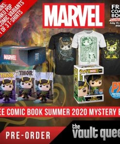 Mystery Boxes Marvel Funko Loki POP! Mystery Box - Free Comic Book Summer 2020 - Previews Exclusive