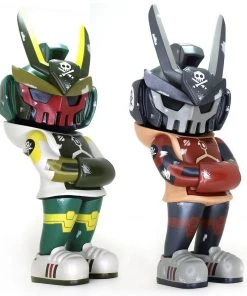 Mega BobaTeq & Mega MandoTeq 12" Mega TEQ63 Set By Quiccs X Martian Toys [OUTER BOXES DAMAGED] TEQ63 By Quiccs