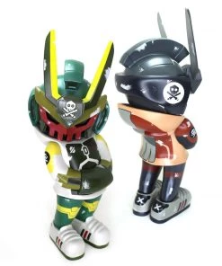 Mega BobaTeq & Mega MandoTeq 12" Mega TEQ63 Set By Quiccs X Martian Toys [OUTER BOXES DAMAGED] TEQ63 By Quiccs