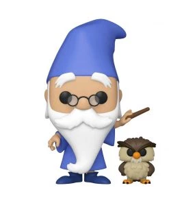 Merlin With Archimedes #1100 The Sword In The Stone Funko POP! Disney In Stock Funko