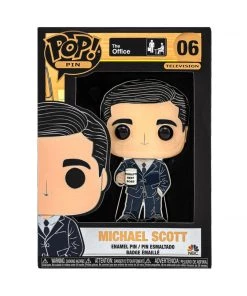 In Stock Funko Michael Scott #06 The Office Funko POP! Pin