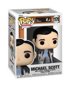In Stock Funko Michael Scott Standing With Crutches #1170 The Office Funko POP! TV