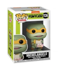 Michelangelo #1136 TMNT 2: The Secret Of The Ooze Funko POP! Movies In Stock Funko