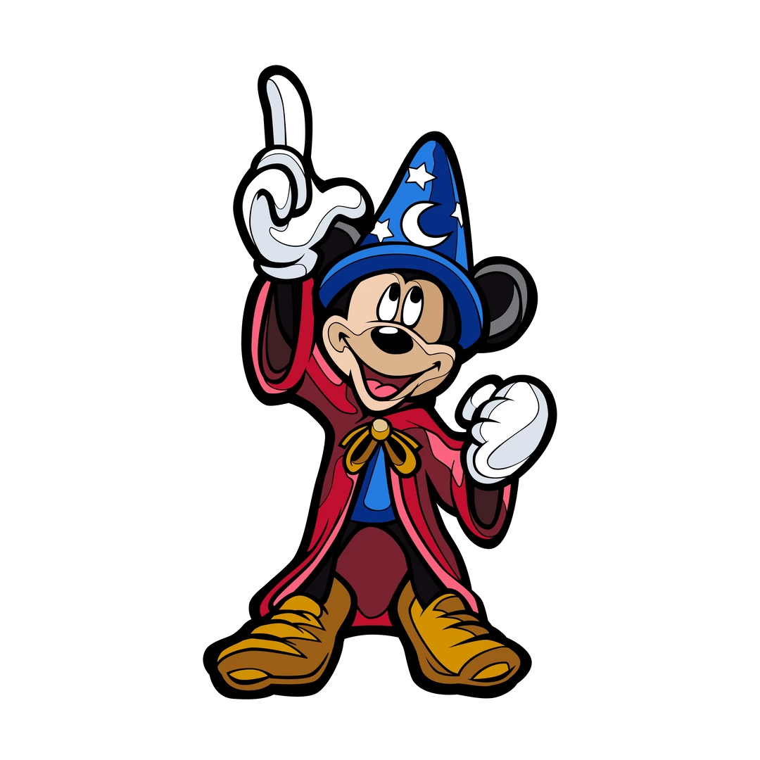 Mickey Mouse #236 Disney's Fantasia FiGPiN Classic 6 Mickey Mouse #236 Disney's Fantasia FiGPiN Classic