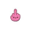 Enamel Pins Middle Finger Enamel Pin By 100% Soft
